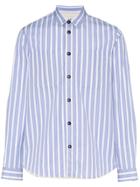 Jil Sander Stripe Detail Shirt - Blue