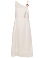 Alcaçuz Fe Striped Dress - Nude & Neutrals
