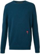 The Elder Statesman Cashmere Crew Neck Jumper, Adult Unisex, Size: Large, Green, Cashmere