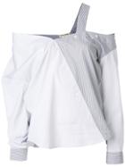 Each X Other Asymmetric Button Shirt - White