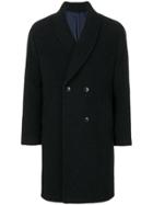 Mp Massimo Piombo Single Breasted Coat - Blue