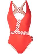 Moeva 'vanessa' Swimsuit, Women's, Size: Medium, Red, Polyamide/spandex/elastane