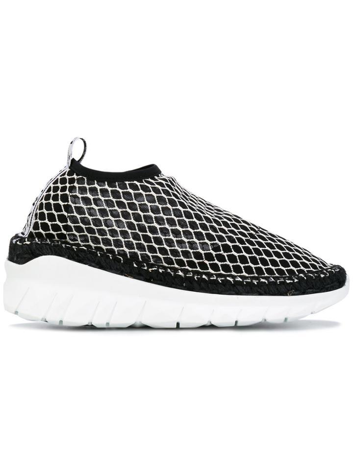 Kenzo Web Slip On Sneakers - Black