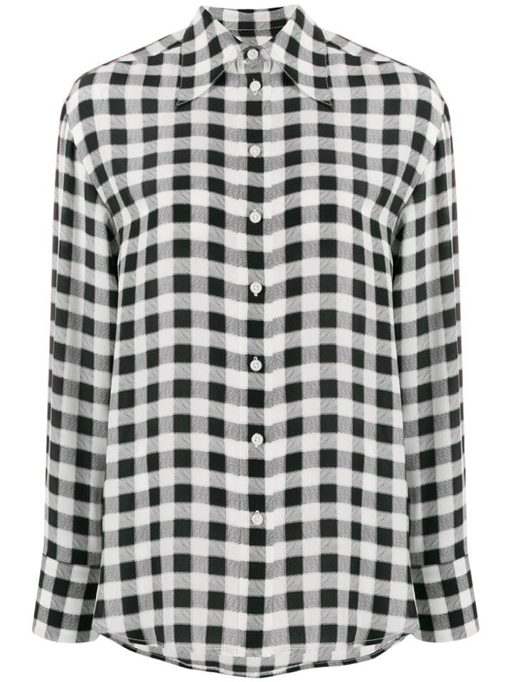 Michael Michael Kors Checked Print Shirt - Neutrals