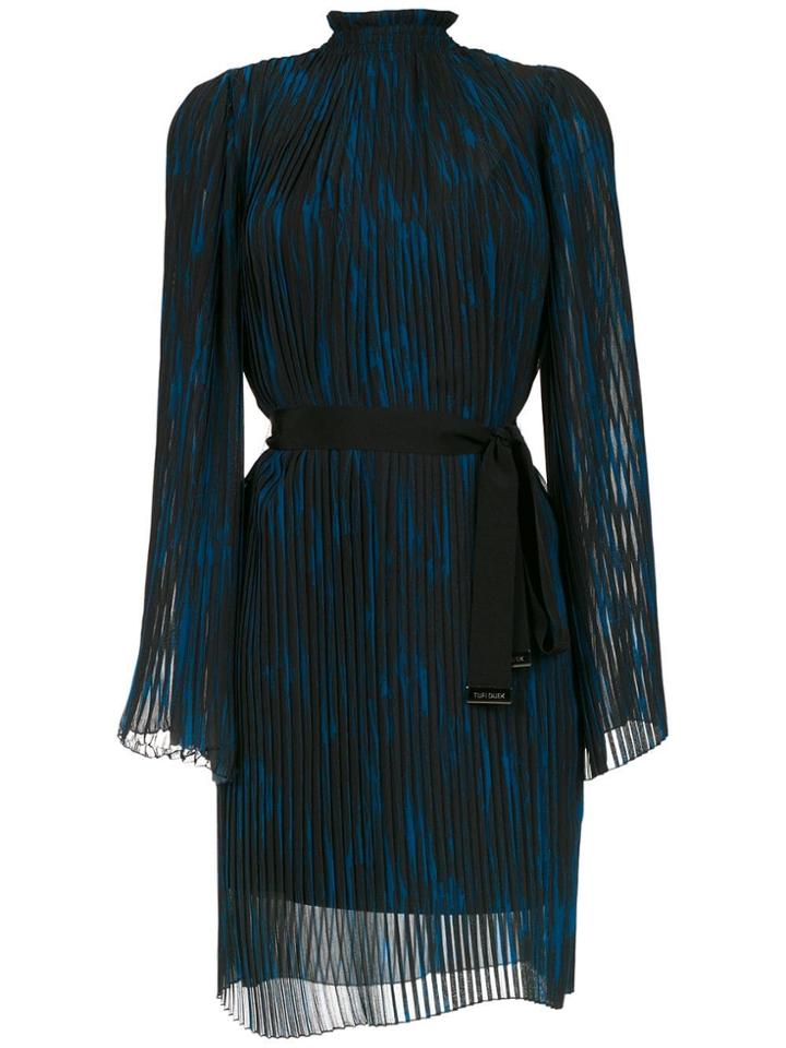 Tufi Duek Pleated Dress - Black