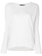 Polo Ralph Lauren Dropped Shoulders Jumper - White