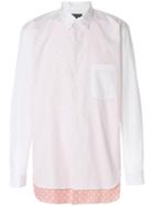 Comme Des Garçons Homme Plus Polka Dot Underlayer Shirt - White