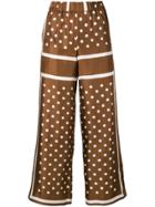 P.a.r.o.s.h. Suelo Trousers - Brown