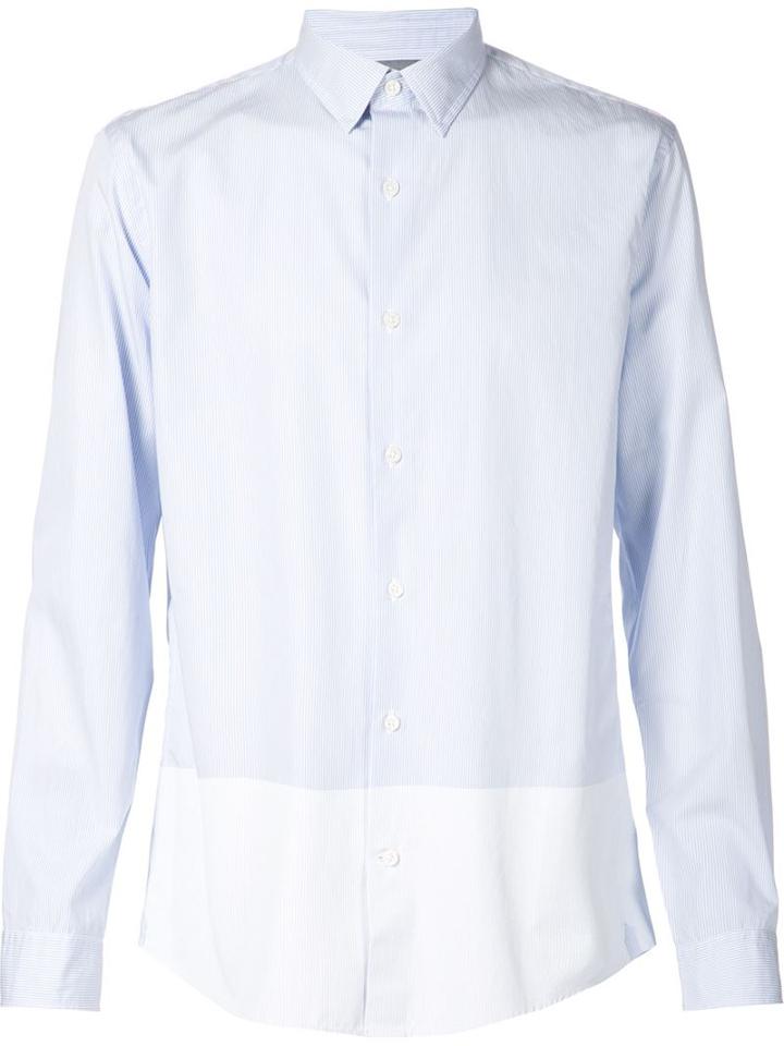 Vince Panel Stripe Shirt