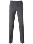 Pt01 Tailored Trousers, Men's, Size: 46, Grey, Polyester/virgin Wool/spandex/elastane