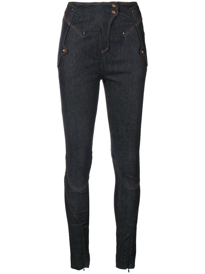 Esteban Cortazar Skinny Jeans - Blue