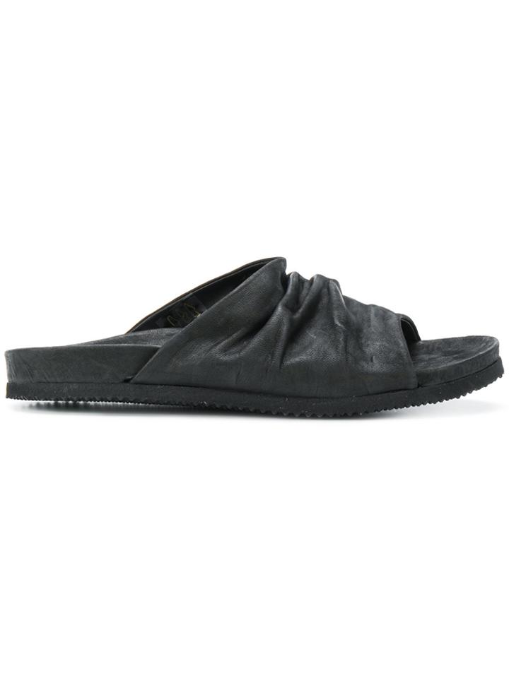 The Last Conspiracy Slide Sandals - Black