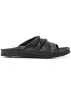 The Last Conspiracy Slide Sandals - Black