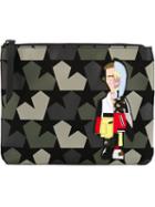 Ports 1961 Star Print Clutch