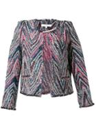 Iro Bouclé-tweed Jacket, Women's, Size: 42, Cotton/acrylic/polyamide/viscose