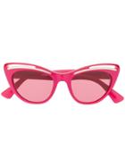 Moschino Eyewear Cat Eye Sunglasses - Pink