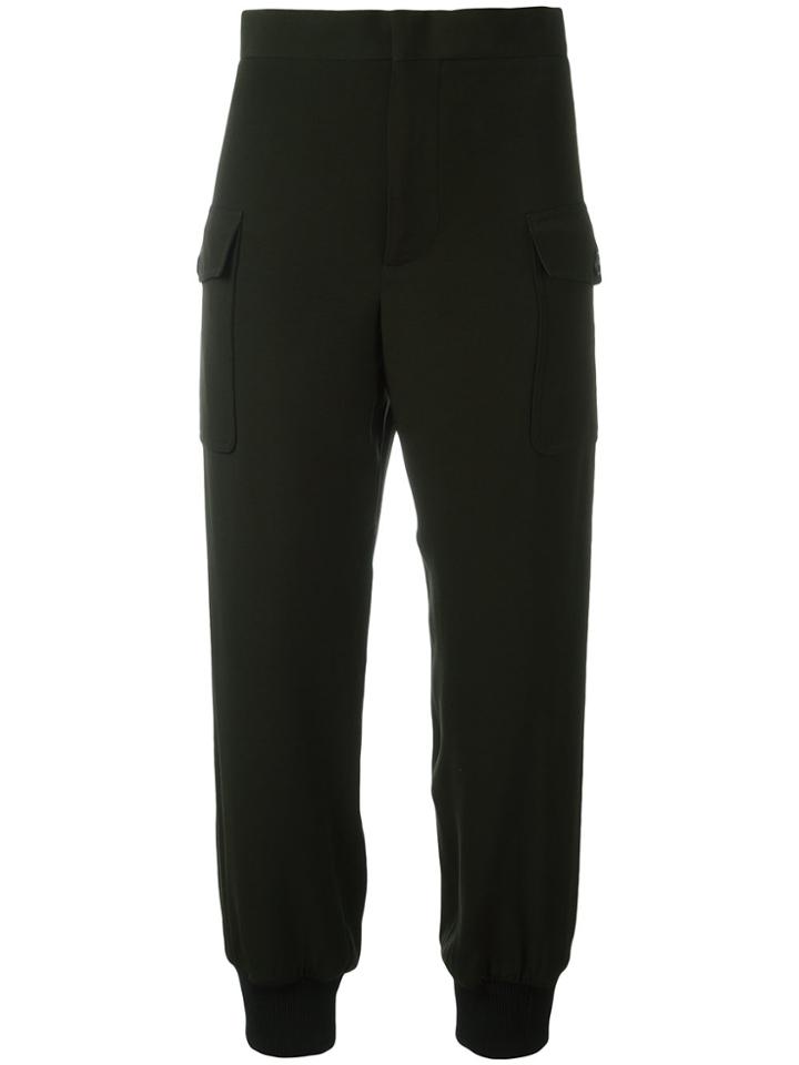 Marni Loose Fit Trackpants - Green