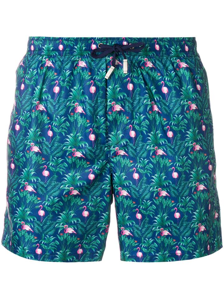 Fefè Printed Swim Shorts - Blue