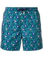 Fefè Printed Swim Shorts - Blue