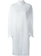 Junya Watanabe Comme Des Garçons Oversized Shirt, Women's, Size: S, White, Linen/flax
