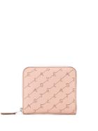 Stella Mccartney Monogram Zipped Wallet - Pink