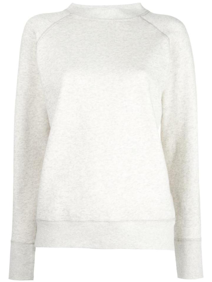 Isabel Marant Étoile Crew Neck Jumper, Women's, Size: 40, Nude/neutrals, Cotton/polyester