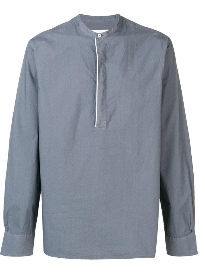 Officine Generale Round Neck Shirt - Grey
