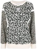 Adidas All-over Print Jumper - Nude & Neutrals