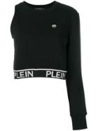 Philipp Plein One-shoulder Sweater - Black