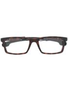Carrera Rectangular Frame Optical Glasses - Brown