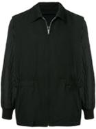 Comme Des Garçons Pre-owned Quilted Sleeved Jacket - Black