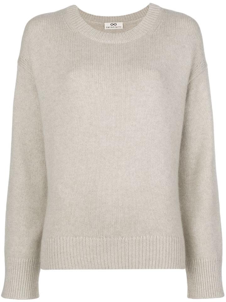 Sminfinity Loose Knit Sweater - Neutrals