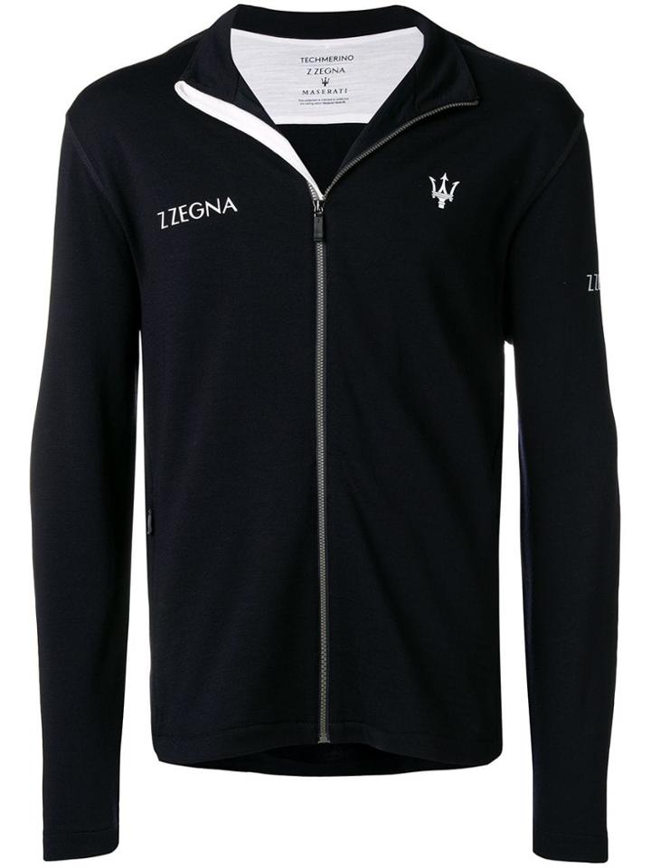 Z Zegna Techmerino Maserati T-shirt - Blue