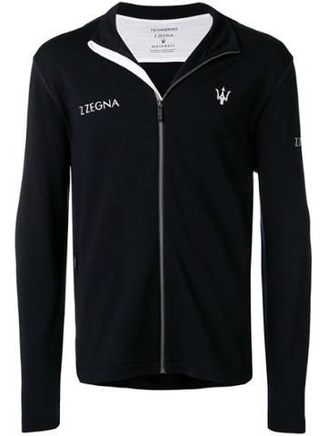 Z Zegna Techmerino Maserati T-shirt - Blue