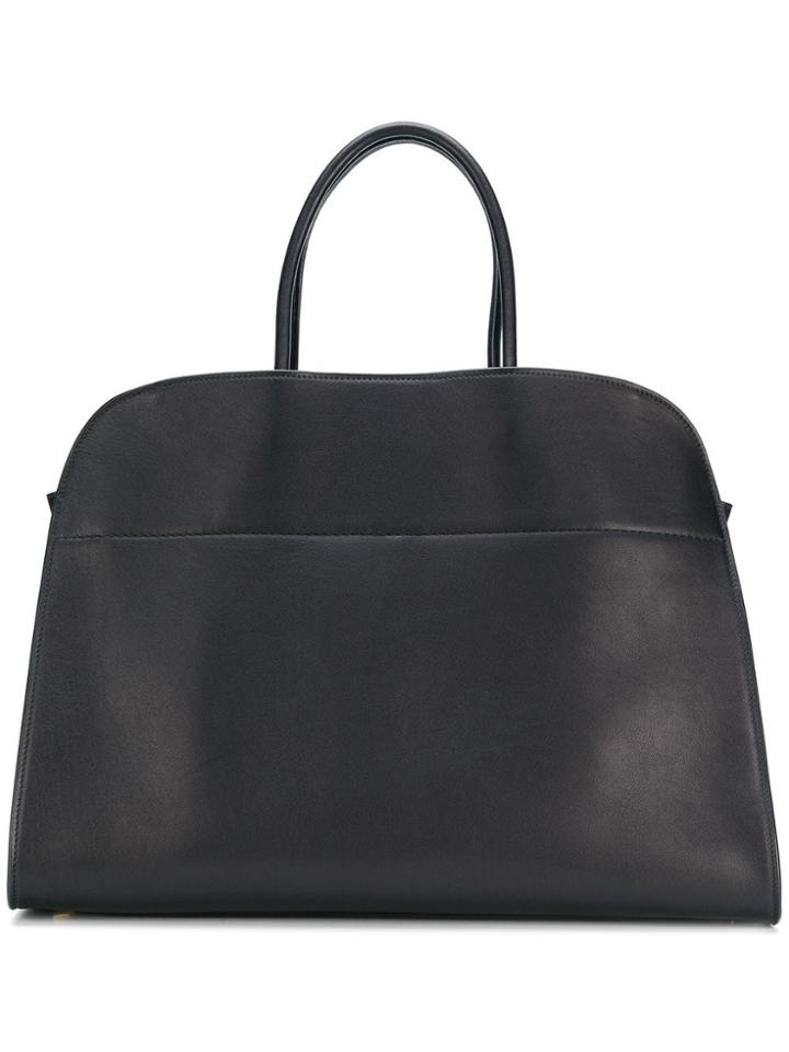 The Row Top Handles Tote Bag - Black