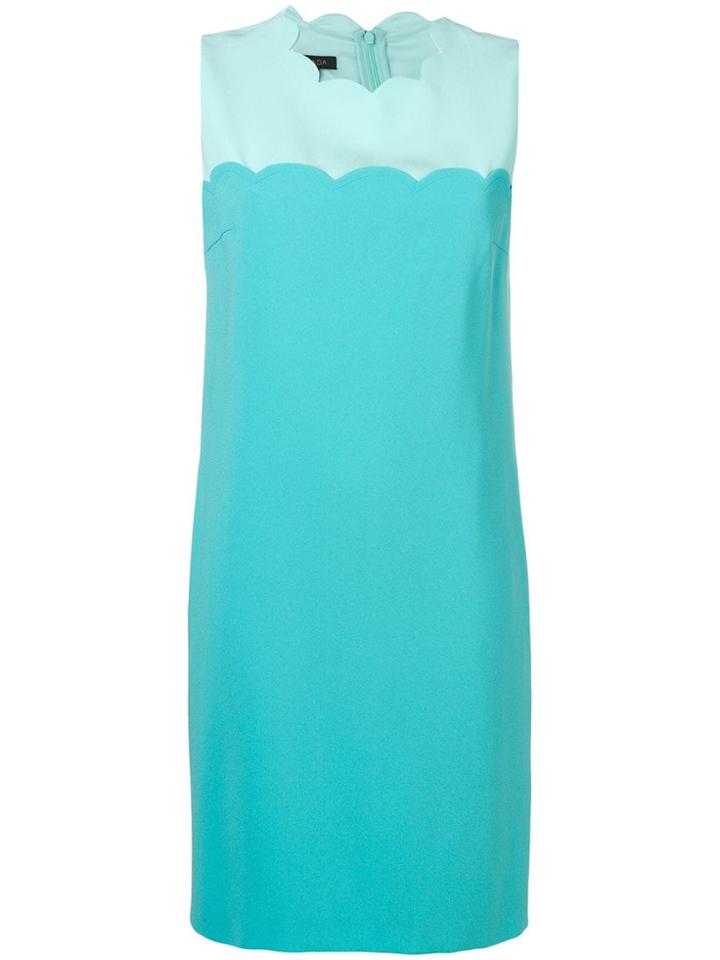 Escada Blue Shift Dress