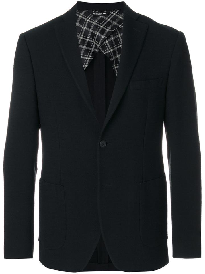 Tonello Semi-lined Blazer - Black