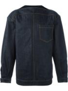 Juun.j Denim Sweatshirt, Men's, Size: 44, Blue, Cotton