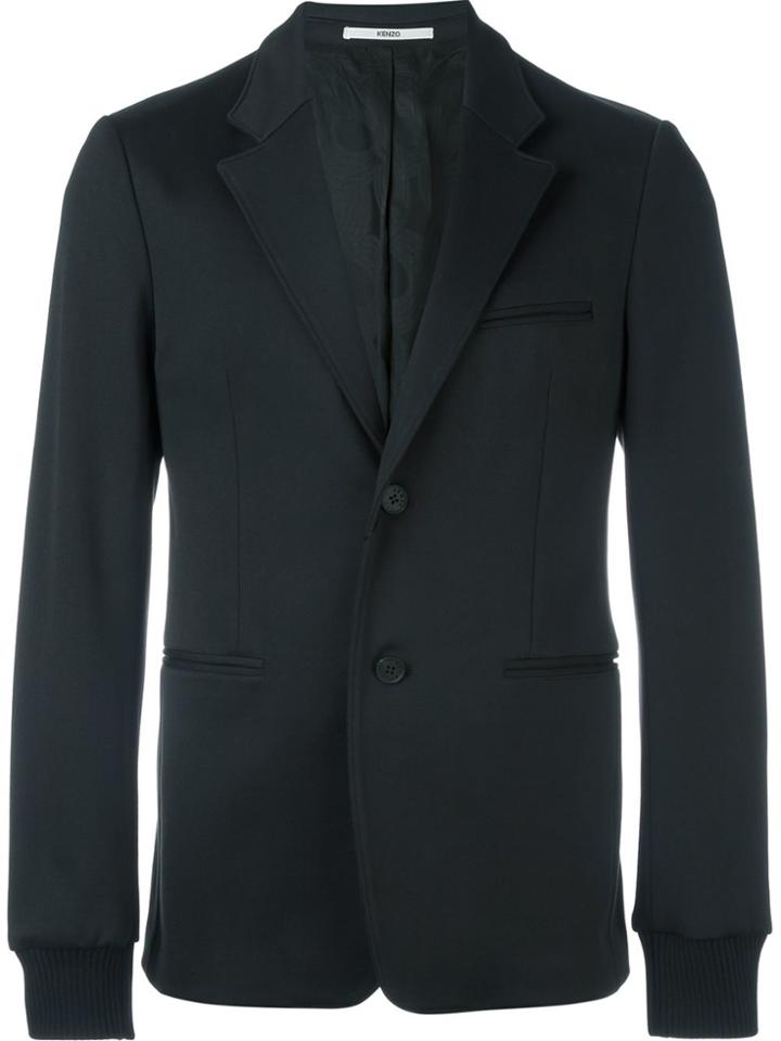 Kenzo Two Button Blazer - Black