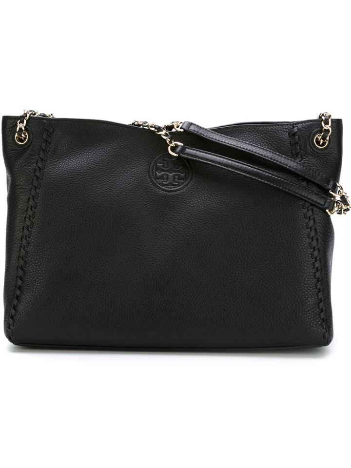 Tory Burch 'marion' Tote, Women's, Black