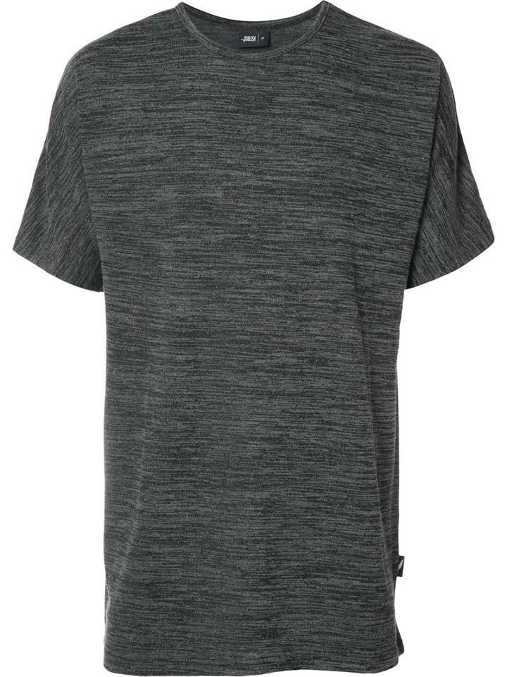 Publish Plain T-shirt, Men's, Size: Medium, Black, Polyester/spandex/elastane/rayon