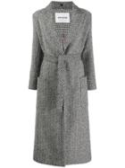 Ava Adore Wrap Front Coat - Black