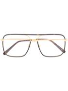 Stella Mccartney Eyewear Aviator Glasses - Gold