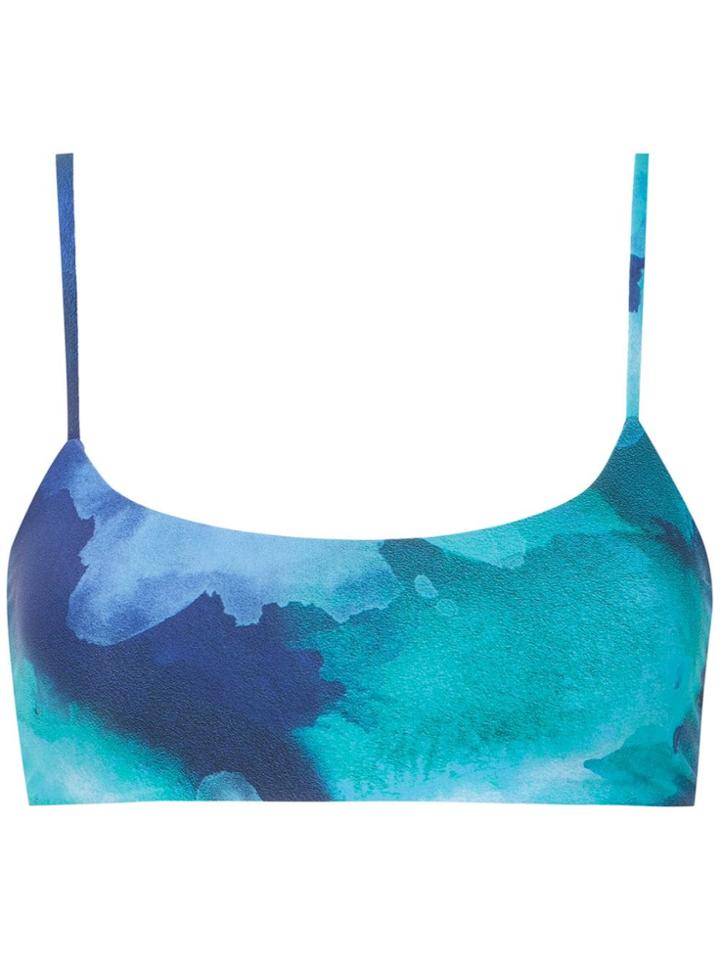 Lygia & Nanny Cancun Bikini Top - Blue