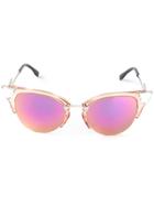 Fendi Eyewear 'iridia' Sunglasses - Pink & Purple