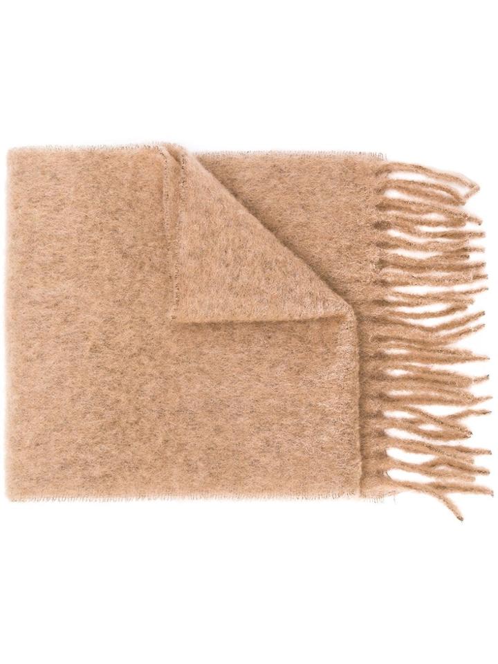 Forte Forte Oversized Scarf - Nude & Neutrals