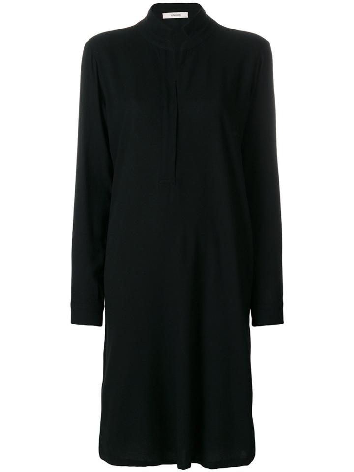 Humanoid Shirt Dress - Black