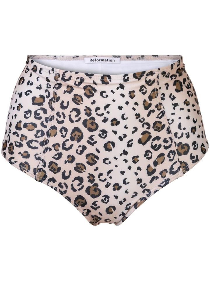 Reformation Mandalay Bikini Bottoms - Brown