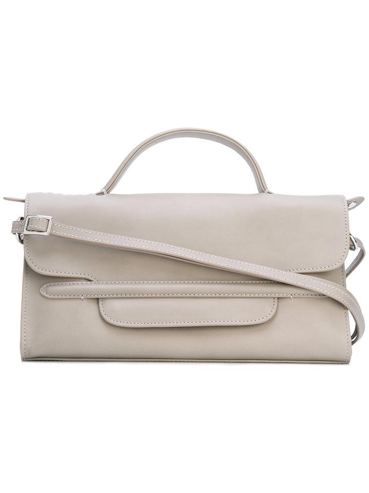 Zanellato - Nina Clutch - Women - Leather - One Size, Grey, Leather