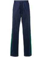 Versace Two Tone Track Pants - Blue